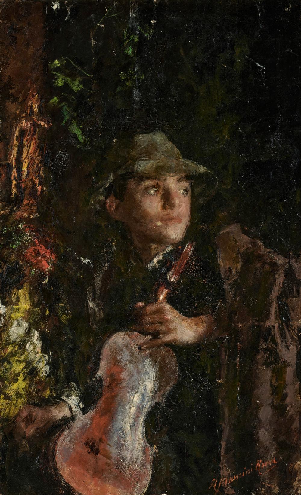 Profilo di Violinista